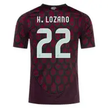 Men's Replica adidas H. Lozano Mexico Home Jersey 2024