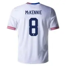 Men's Replica Nike McKennie USMNT Home Jersey 2024