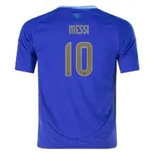 Men's Authentic adidas Messi Argentina Away Jersey 2024