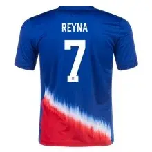 Men's Replica Nike Reyna USMNT Away Jersey 2024